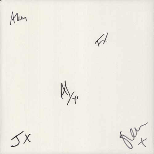 Hot Chip A Bath Full Of Ecstasy - 180gram Orange & Blue Vinyl - Autographed 2-LP vinyl record set (Double LP Album) UK HCI2LAB876509