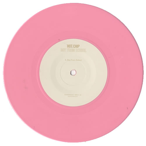 Hot Chip Boy From School - Autographed! 7" vinyl single (7 inch record / 45) UK HCI07BO442866