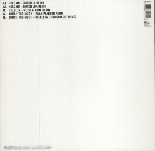 Hot Chip Hold On / Touch Too Much 12" vinyl single (12 inch record / Maxi-single) UK HCI12HO446176