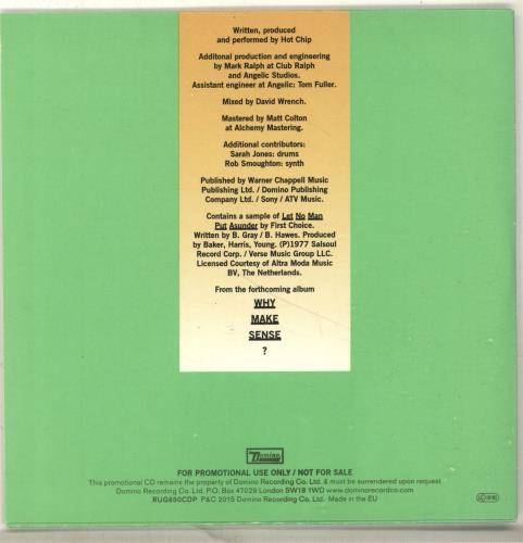 Hot Chip Huarache Lights CD single (CD5 / 5") UK HCIC5HU697280