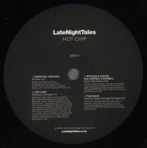 Hot Chip LateNightTales - 180g 2-LP vinyl record set (Double LP Album) UK HCI2LLA857316