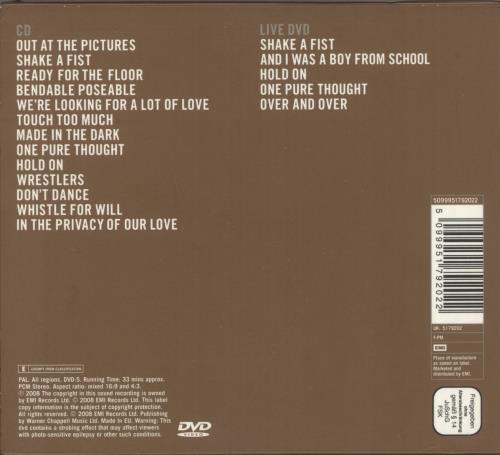 Hot Chip Made In The Dark 2-disc CD/DVD set UK HCI2DMA422979