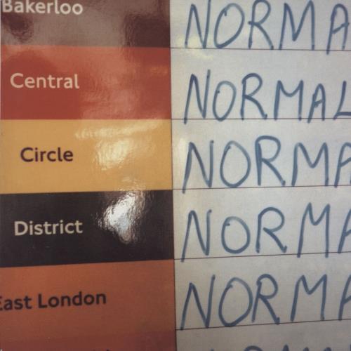 Hot Chip Normal 7" vinyl single (7 inch record / 45) UK HCI07NO750854