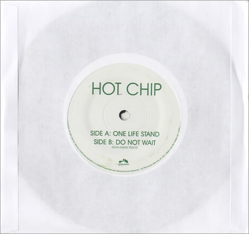Hot Chip One Life Stand 7" vinyl single (7 inch record / 45) US HCI07ON497709