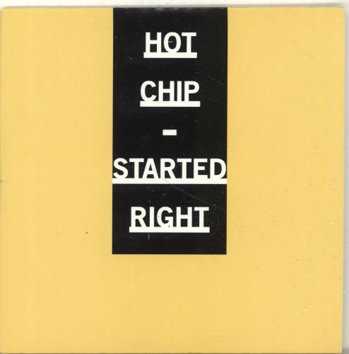 Hot Chip Started Right CD single (CD5 / 5") UK HCIC5ST697279