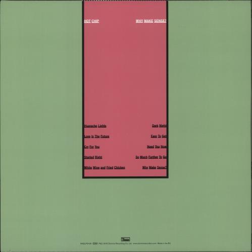 Hot Chip Why Make Sense? - 180gm Vinyl - Green Sleeve + EP vinyl LP album (LP record) UK HCILPWH867274