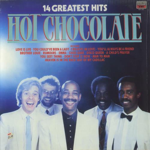 Hot Chocolate 14 Greatest Hits vinyl LP album (LP record) UK HOCLPGR860525
