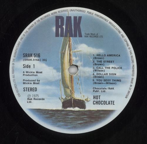 Hot Chocolate Hot Chocolate vinyl LP album (LP record) UK HOCLPHO425628