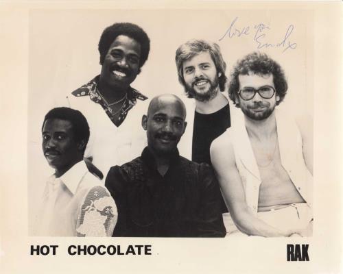 Hot Chocolate Signed Photograph photograph UK HOCPHSI740446
