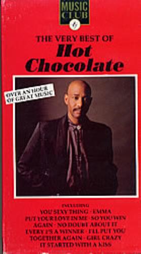 Hot Chocolate The Very Best Of video (VHS or PAL or NTSC) UK HOCVITH201081