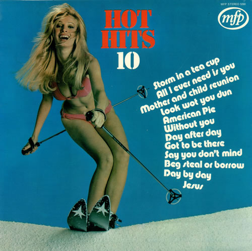 Hot Hits Hot Hits 10 vinyl LP album (LP record) UK HHZLPHO489853