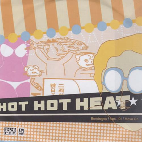 Hot Hot Heat Bandages CD-R acetate UK HHTCRBA241044
