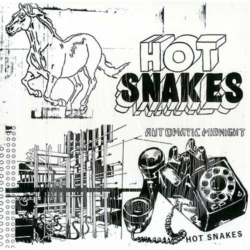 Hot Snakes Automatic Midnight vinyl LP album (LP record) UK HSKLPAU409224