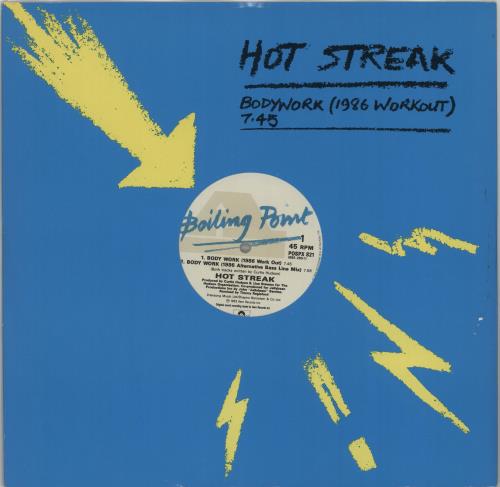 Hot Streak Body Work 12" vinyl single (12 inch record / Maxi-single) UK HSW12BO664147