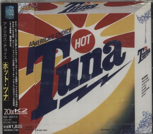 Hot Tuna America's Choice CD album (CDLP) Japanese TUNCDAM658989