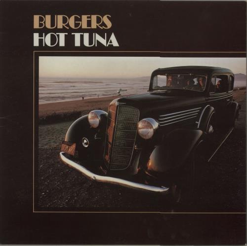 Hot Tuna Burgers vinyl LP album (LP record) UK TUNLPBU686506