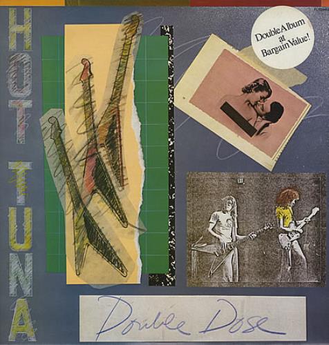 Hot Tuna Double Dose 2-LP vinyl record set (Double LP Album) UK TUN2LDO392359