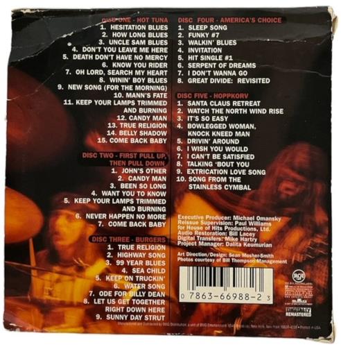 Hot Tuna Hot Tuna In A Can - VG box set US TUNBXHO795880