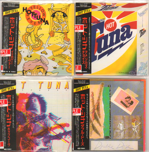 Hot Tuna Paper Sleeve Series CD album (CDLP) Japanese TUNCDPA640661