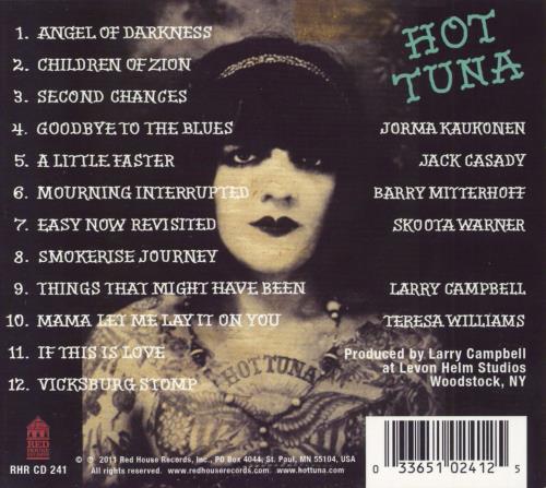 Hot Tuna Steady As She Goes CD album (CDLP) US TUNCDST795882