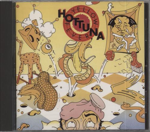 Hot Tuna Yellow Fever CD album (CDLP) Japanese TUNCDYE102026