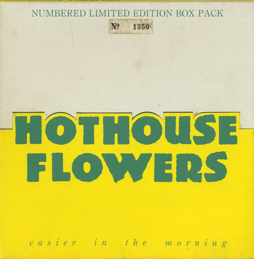 Hothouse Flowers Easier In The Morning 7" single box set UK HOT7XEA190484