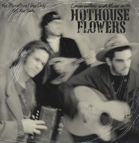 Hothouse Flowers Interview Disc vinyl LP album (LP record) US HOTLPIN187763