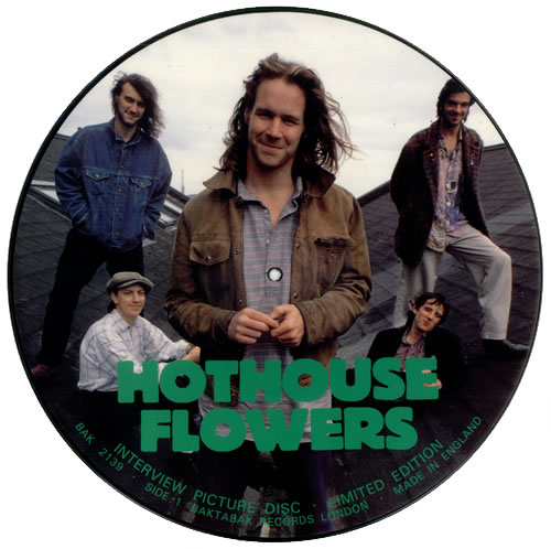 Hothouse Flowers Interview Picture Disc vinyl LP album (LP record) UK HOTLPIN512476