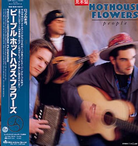 Hothouse Flowers People vinyl LP album (LP record) Japanese HOTLPPE252967