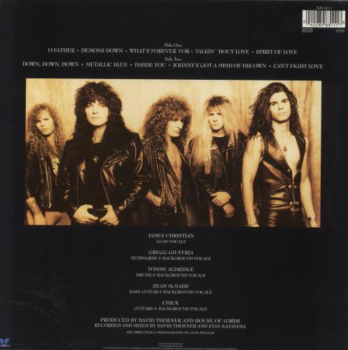 House Of Lords Demons Down vinyl LP album (LP record) Dutch HODLPDE857832