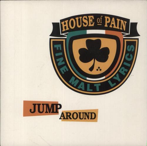 House Of Pain Jump Around 7" vinyl single (7 inch record / 45) UK HOP07JU862978