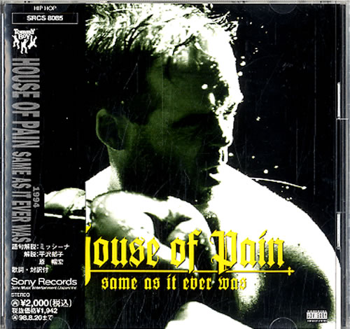 House Of Pain Same As It Ever Was CD album (CDLP) Japanese HOPCDSA618172