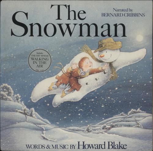 Howard Blake The Snowman - Hype-Stickered Sleeve + Poster vinyl LP album (LP record) UK H40LPTH445048