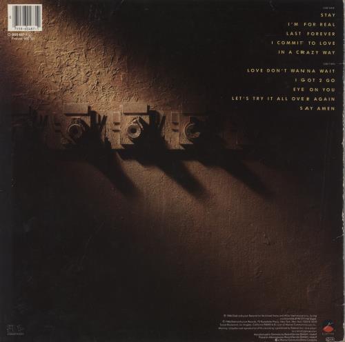 Howard Hewett I Commit To Love vinyl LP album (LP record) German HG4LPIC891058
