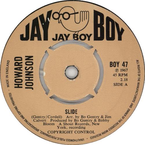 Howard Johnson (Funk) Slide 7" vinyl single (7 inch record / 45) UK Z0W07SL721818