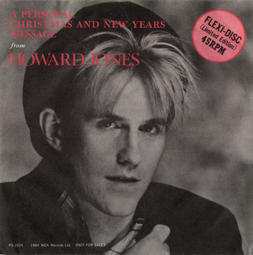 Howard Jones A Personal Xmas Message 7" vinyl single (7 inch record / 45) Japanese HOW07AP35501