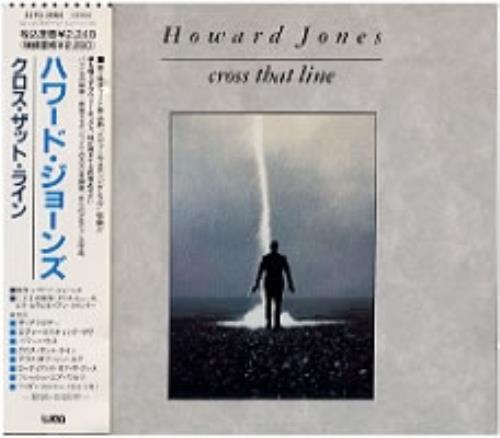 Howard Jones Cross That Line CD album (CDLP) Japanese HOWCDCR176935