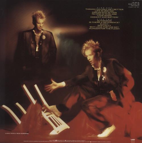 Howard Jones Dream Into Action vinyl LP album (LP record) UK HOWLPDR231411