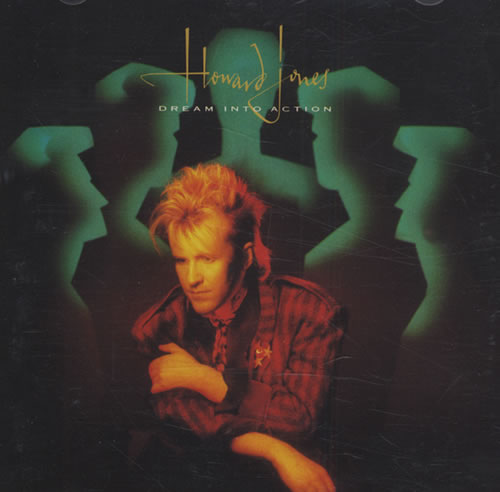 Howard Jones Dream Into Action CD album (CDLP) US HOWCDDR47805