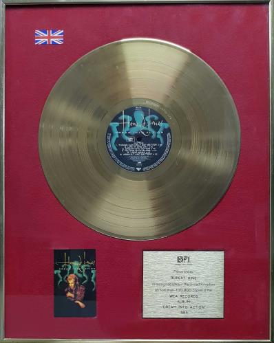 Howard Jones Dream Into Action award disc UK HOWAWDR694168