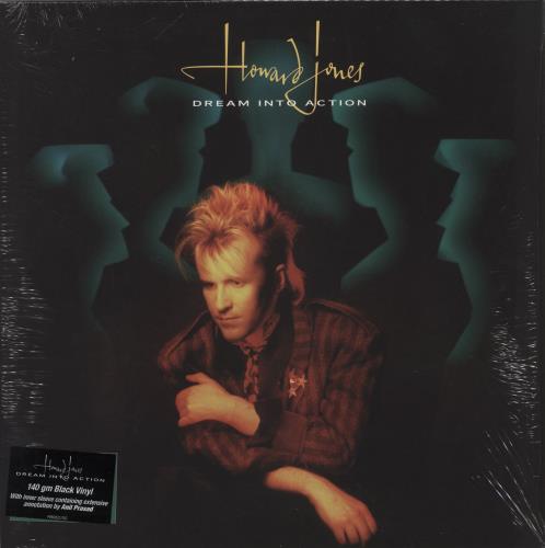 Howard Jones Dream Into Action vinyl LP album (LP record) UK HOWLPDR887610