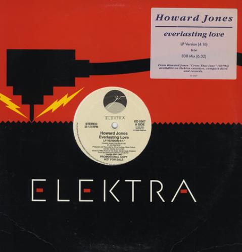 Howard Jones Everlasting Love 12" vinyl single (12 inch record / Maxi-single) US HOW12EV154283