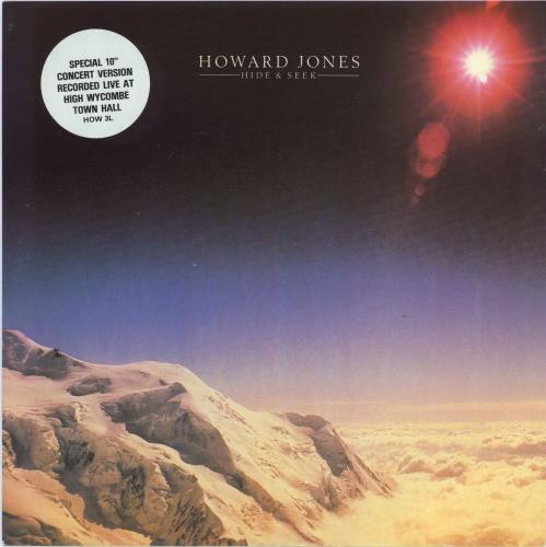 Howard Jones Hide & Seek 10" vinyl single (10 inch record) UK HOW10HI10628
