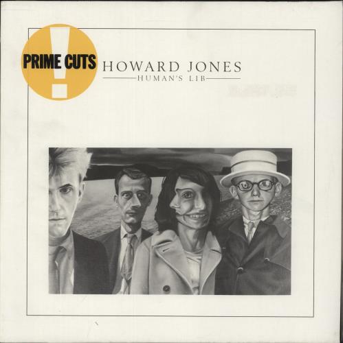 Howard Jones Human's Lib - Prime Cuts sticker vinyl LP album (LP record) German HOWLPHU892307