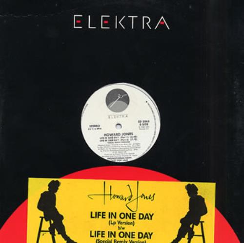 Howard Jones Life In One Day 12" vinyl single (12 inch record / Maxi-single) US HOW12LI18022