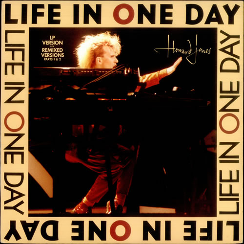 Howard Jones Life In One Day 12" vinyl single (12 inch record / Maxi-single) US HOW12LI185610