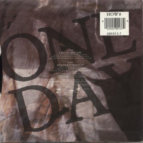 Howard Jones Life In One Day 7" vinyl single (7 inch record / 45) UK HOW07LI192929