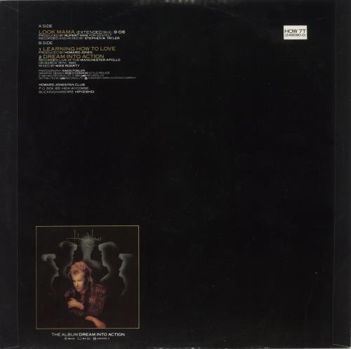 Howard Jones Look Mama 12" vinyl single (12 inch record / Maxi-single) UK HOW12LO30914
