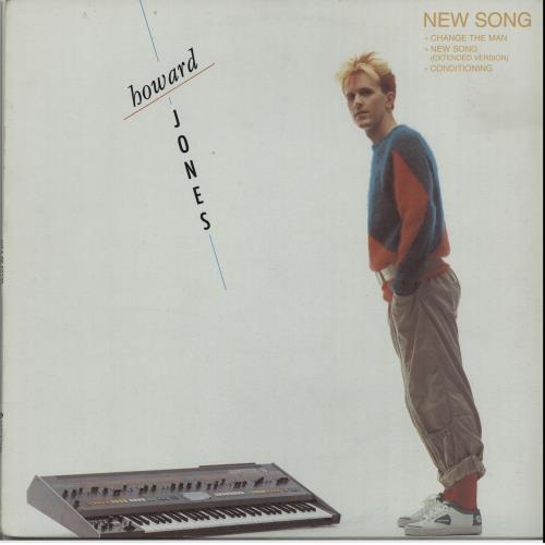 Howard Jones New Song 12" vinyl single (12 inch record / Maxi-single) Canadian HOW12NE21260