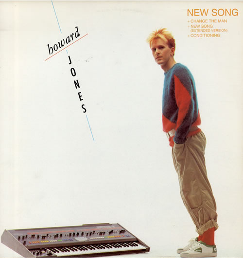 Howard Jones New Song 12" vinyl single (12 inch record / Maxi-single) US HOW12NE550366